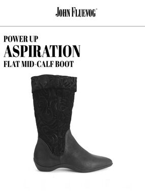 John Fluevog Power Up Aspiration Leather Boots